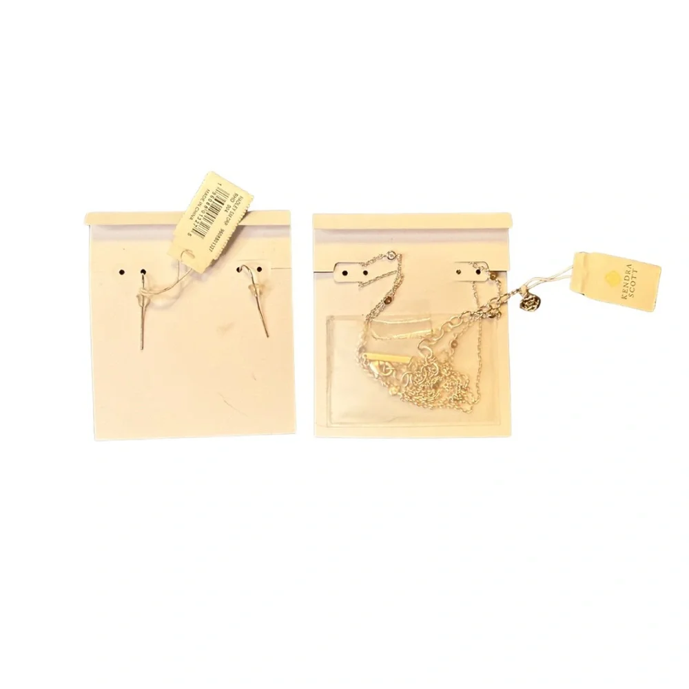 Kendra Scott Butterfly Necklace + Matching Earrings Set 🦋✨ - Picture 4 of 5